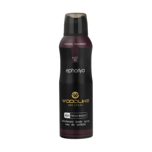 اسپری خوش بو کننده بدن وودلایک مدل Ephoriya حجم 200 میلی لیتر