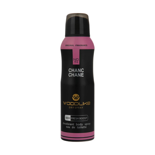 اسپری خوش بو کننده بدن وودلایک مدل Chanc Chane حجم 200 میلی لیتر