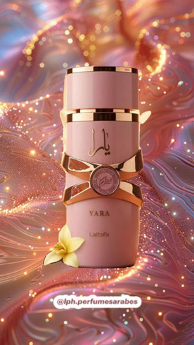 عطر یارا صورتی لطافه_ لوزی، گرمی(دکانت) _ Lattafa Yara