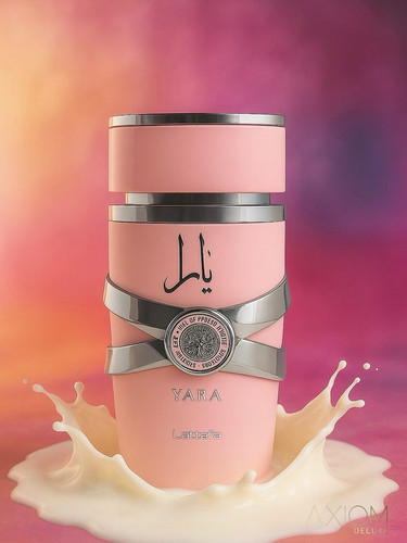 عطر یارا صورتی لطافه اصل از شرکت لوزی سوییس با ماندگاری بالا_گرمی(دکانت)