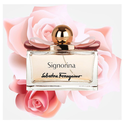 عطر دخترونه سیگنورینا_ لوزی، گرمی(دکانت)_ Salvatore Ferragamo - Signorina