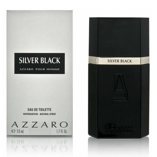 عطر آزارو سیلور بلک_ لوزی، گرمی(دکانت) | Azzaro Silver Black